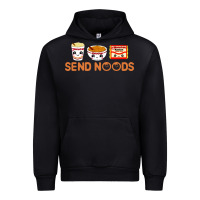 Black send noods Urban Hoodie - artisFamous
