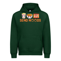 Forest Green send noods Urban Hoodie - artisFamous