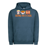 Pigment Midnight Navy send noods Urban Hoodie - artisFamous