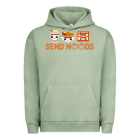 Pigment Oil Green send noods Urban Hoodie - artisFamous