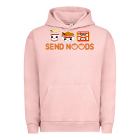 Pigment Salmon send noods Urban Hoodie - artisFamous