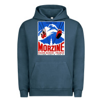 Pigment Midnight Navy Savoie France Blue Urban Hoodie - artisFamous