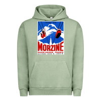 Pigment Oil Green Savoie France Blue Urban Hoodie - artisFamous