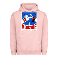 Pigment Salmon Savoie France Blue Urban Hoodie - artisFamous