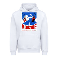 White Savoie France Blue Urban Hoodie - artisFamous