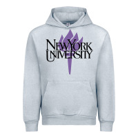 Heather Grey New York University Urban Hoodie - artisFamous