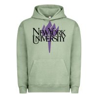 Pigment Oil Green New York University Urban Hoodie - artisFamous