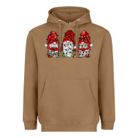 Toasted Coconut gnome with christmas lights Heavyweight Hoodie - JahusDesignShop