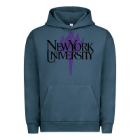 Pigment Midnight Navy New York University Urban Hoodie - artisFamous