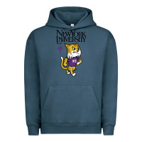Pigment Midnight Navy New York University Urban Hoodie - artisFamous
