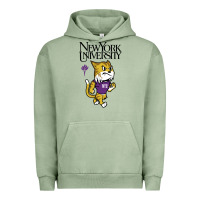Pigment Oil Green New York University Urban Hoodie - artisFamous