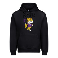Black New York University Urban Hoodie - artisFamous