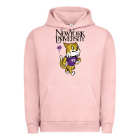Pigment Salmon New York University Urban Hoodie - artisFamous