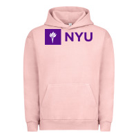 Pigment Salmon nyu new york university purple Urban Hoodie - artisFamous