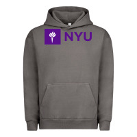 Pigment Tornado nyu new york university purple Urban Hoodie - artisFamous