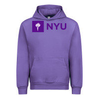 Tulip nyu new york university purple Urban Hoodie - artisFamous