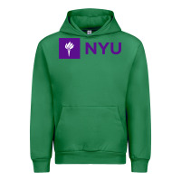 Emerald nyu new york university purple Urban Hoodie - artisFamous