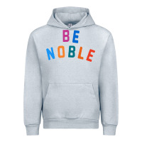 Heather Grey be noble tee Urban Hoodie - artisFamous