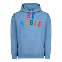 Pigment Pebble Blue be noble tee Urban Hoodie - artisFamous