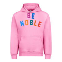 Fuchsia Pink be noble tee Urban Hoodie - artisFamous