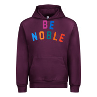 Mauve Wine be noble tee Urban Hoodie - artisFamous
