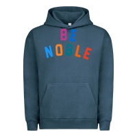 Pigment Midnight Navy be noble tee Urban Hoodie - artisFamous