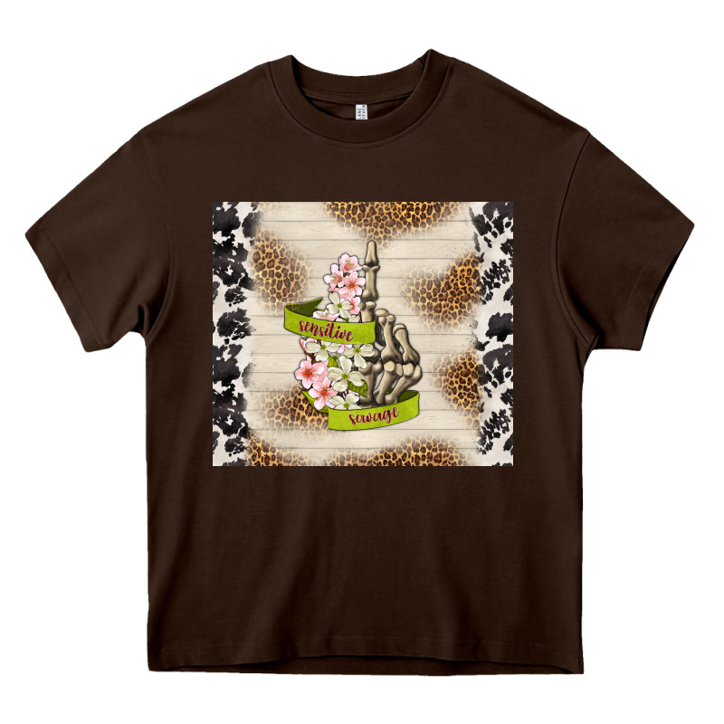 Sensitive Savage Heavy Core Tee by TumblerDesignByShophia | Teevron