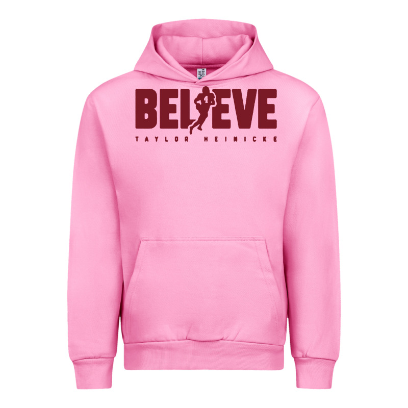 Taylor Heinicke Believe Urban Hoodie by artisFamous | Teevron