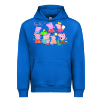 Cobalt Peppa Pig Urban Hoodie - artisFamous