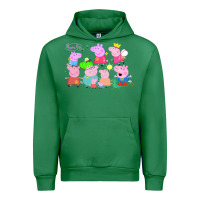 Emerald Peppa Pig Urban Hoodie - artisFamous