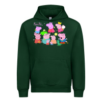 Forest Green Peppa Pig Urban Hoodie - artisFamous