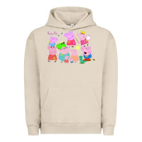 Pigment French Oak Peppa Pig Urban Hoodie - artisFamous