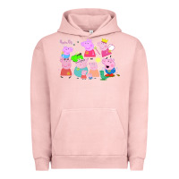 Pigment Salmon Peppa Pig Urban Hoodie - artisFamous