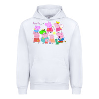 White Peppa Pig Urban Hoodie - artisFamous