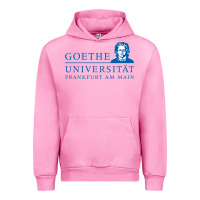 Fuchsia Pink Goethe University Frankfurt Am Main Urban Hoodie - artisFamous