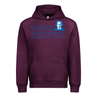 Mauve Wine Goethe University Frankfurt Am Main Urban Hoodie - artisFamous
