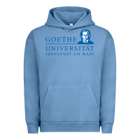 Pigment Pebble Blue Goethe University Frankfurt Am Main Urban Hoodie - artisFamous