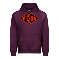 Mauve Wine Rotosound Urban Hoodie - artisFamous