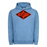 Pigment Pebble Blue Rotosound Urban Hoodie - artisFamous
