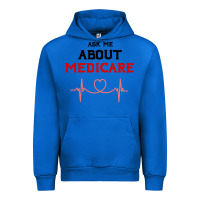 Cobalt ask me about medicare Urban Hoodie - artisFamous