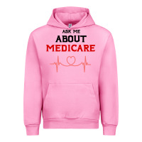 Fuchsia Pink ask me about medicare Urban Hoodie - artisFamous