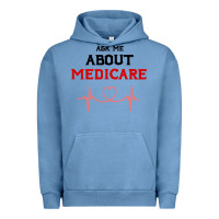 Pigment Pebble Blue ask me about medicare Urban Hoodie - artisFamous