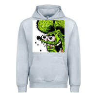 Heather Grey rat fink Urban Hoodie - artisFamous
