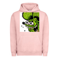 Pigment Salmon rat fink Urban Hoodie - artisFamous