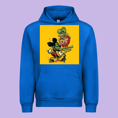 Rat Fink 02 Urban Hoodie Designed By Artisfamous