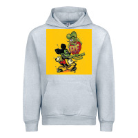 Heather Grey rat fink 02 Urban Hoodie - artisFamous