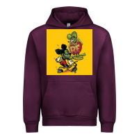 Mauve Wine rat fink 02 Urban Hoodie - artisFamous