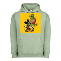 Pigment Oil Green rat fink 02 Urban Hoodie - artisFamous