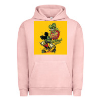 Pigment Salmon rat fink 02 Urban Hoodie - artisFamous