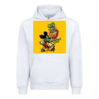White rat fink 02 Urban Hoodie - artisFamous
